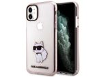 Karl Lagerfeld Klhcn61Hnchtcp Custodia Rigida Per Iphone 11/ Xr 6,1 RóżOwy/Rosa Ikonik Choupette