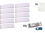 Badgepoint Nome Scudo Polar POL20MA66-10DR 68X22Mm E.St 10St.