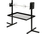 Bbq-Toro Set Di Spiedo Mobile Per Barbecue 70 Cm Per Falò, Campeggio, Battute Di Pesca, Accessori Per Barbecue A Spiedo Rotante