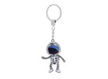 Mcneill Portachiavi Keyring (FüR Schulranzen Space) Roboter Argentato Blu