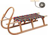 Slitta Classica In Legno Con Corda Bayo