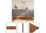 The Living Store Tappeto Rettangolare Marrone 70X200 Cm Bamboo