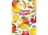 Taccuino Decorativo 143X210/80K A Quadretti Frutta Esotica