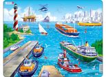 Puzzle Larsen Il Porto , 35 Pezzi.