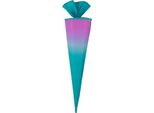 Mcneill Cono Della Scuola SchultüTe Gradient Blueberry Turchese