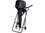Supporto Per Fuoribordo, Design Pieghevole, Adatto A Motori Da 30 Cv, Robusta Struttura In Acciaio, Nero