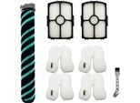 Inf Kit Accessori Aspirapolvere Compatibile Con Shark HZ4000/HZ4002 - Set Filtri E Spazzole