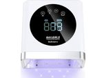 Nailgirls Led Lampada Uv Per Unghie, Lampada Per Unghie Ricaricabile Da 150W, 4 Timer, Sensore Automatico, Display Lcd, Asciugatura Polacco, Dispositivo, Magnete Rimovibile