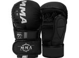 Inf Guanti Da Boxe Mezze Dita - Mma, Sparring, Sacco Da Boxe, Kickboxing Nero M