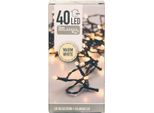 Luci Di Natale 40 Led 3 Metri Bianco Caldo
