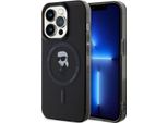 Karl Lagerfeld Klhmp15Xhfcknok Custodia Rigida Per Iphone 15 Pro Max 6.7 Czarny/Nero Iml Ikonik Magsafe