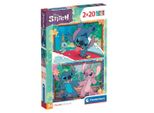 Clementoni Puzzle Disney Stitch 2X20 ElementóW - Oficjalny Produkt Oryginalny