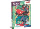 Cle Puzzle 104 Superkolor Disney Stitch 27571