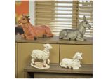 Set Di Figurine Di Animali Per Culla 6-11Cm Dipinte A Mano Decorazione Natalizia Per Culla