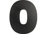 Numero Civico Nero 50Cm Numero 0 - Per Pezzo