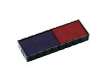 Colop Tampone Di Ricambio Per Timbri E/12/2, Blu/Rosso, Confezione Doppia