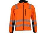 Giacca Softshell Ad Alta Visibilità Prevent® Trendline Taglia L Arancio/Nero