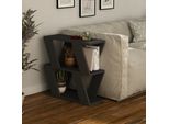 Skye Decor, Lazena - Antracite, Tavolini, Antracite, 60 X 57 X 22 Cm