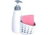 Dosatore Per Detersivo/Sapone Con Spugna Bifacciale