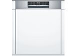 Bosch SMI6ZCS49E (Acciaio Inox) Serie 6 Lavastoviglie Semintegrata 60 Cm Acciaio Inox