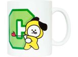 Boccale BT21 Cimmy Junior 300 Ml In Ceramica Bianco/Verde/Giallo