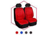 Coprisedili Auto Tappetino Universale Rosso Anteriore 1+1 Per Renault Laguna 2