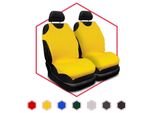 Coprisedili Auto Coprisedili Auto Universali Set Giallo 1+1 Per Hyundai Santa Fe