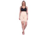 Donna, Effetto Pancia-Via, Modella Istantaneamente Il Corpo Senza Cuciture E A Vita Alta; Beige Xl/Xxl
