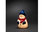 Decorazione Natalizia Konstsmide, Figura Led "Pupazzo Di Neve"" Con 4 Diodi Bianco Caldo Per Uso Esterno"