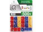 Quadrios 22C424 Quetschverbinder-Sortiment 0.5 Mm² 2.5 Mm² Rot, Blau, Gelb 1 Set (22C424)
