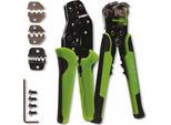 Quadrios 22T015 22T015 Crimper Set Ferrules, Blade Terminal Receptacles, Pv Connector 0.25 Up To 6 Mm²