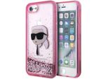 Karl Lagerfeld Klhci8Lnkhcp Iphone 7/8/Se 2020 / Se 2022 RóżOwy/Pink Hardcase Glitter Karl Head