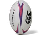 Pallone Da Rugby Canterbury Mentre Bianco Viola Viola Taglia 5 Pallone Da Allenamento