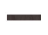 Vidaxl Tappeto Rettangolare Marrone Scuro 70X400 Cm Bamboo