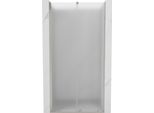 Mexen Velar Porta Doccia Scorrevole 110 Cm, Brina, Nichel Spazzolato - 871-110-000-31-97