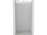 Mexen Velar L Porta Doccia Scorrevole 110 Cm, Brina, Nichel Spazzolato - 871-110-003-31-97