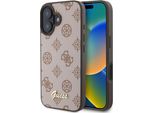 Guess Guhmp16Spgpysw Iphone 16 6.1 BrąZowy/Marrone Custodia Rigida Peony Script Magsafe