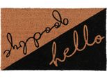 Tappeto Per Porta, 45 X 75 Cm, Hello