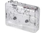 Lettore Di Cassette Trasparente Portatile Registratore Di Cassette Usb Con Connessione USB2.0 Lettore Di Cassette