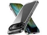 Custodia Trasparente Per Google Pixel 10 / Pixel 10 Pro Retro Rigido, Telaio In Tpu Morbido, Custodia Protettiva Antiurto Nero