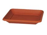 Vaso Da Fiori Nohel Garden Similcotto Quadro In Plastica 45X45Cm