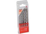 Set Di Punte Per Muratura Kreator 5 Pezzi 4 -10 Mm In Scatola Di Plastica