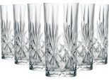 Bicchiere Lungo In Cristallo Rcr "Melodia"", Set Di 6, 360Ml"