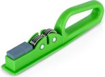 Affilacoltelli Per Coltelli In Acciaio Inox Con Pietra Per Affilare E Rulli In Metallo