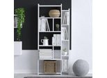 Skye Decor, Nina, Librerie, Bianco, Truciolato Melaminico, 65 X 150 X 15 Cm
