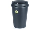 Pattumiera Excellent Houseware, Polipropilene, 40X58 Cm, 47 L, Antracite