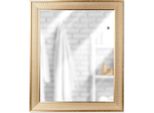 Specchio Da Parete Rettangolare Dorato 49,5X59,5 Cm