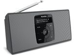 Technisat Vg! Radio Portatile 2X1W Batteria/Madre Fm Dab+ Bluetooth Sw-Si Digitradio 2 S Nero/ Argento