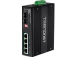 Trendnet TI-UPG62 Trendnet Switch 6-Port Industrial Gbit Upoe Metall IP30