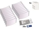 Badgepoint Nome Scudo Polar POL35MA66-20DR 80X34Mm E.St 20St.